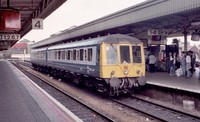 Class 116 DMU at Cardiff Central