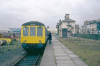 Class 116 DMU at Cardiff Bute Road