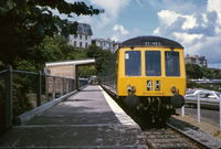 Class 116 DMU at St Ives