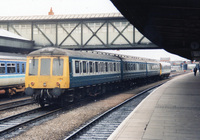 Class 116 DMU at Nottingham