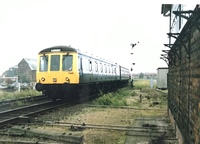 Class 116 DMU at Boston, Lincs