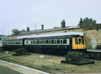 Class 116 DMU at Boston station