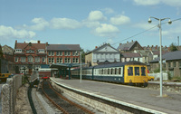 Class 116 DMU at Merthyr