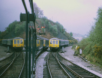 Class 116 DMU at near Abercynon