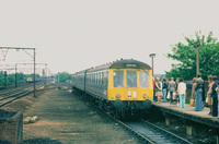 Class 116 DMU at Romford