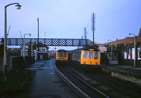 Class 116 DMU at Langley Green