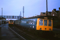 Class 116 DMU at Langley Green