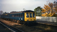 Class 116 DMU at Warwick