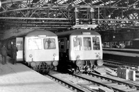 Class 116 DMU at Glasgow Central High Level