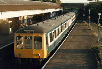 Class 116 DMU at Stratford-upon-Avon