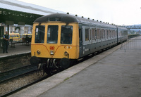 Class 116 DMU at Caerphilly