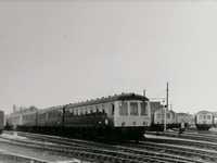 Class 116 DMU at Chester depot