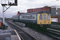 Class 116 DMU at Cardiff Central