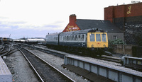 Class 116 DMU at Cardiff Central