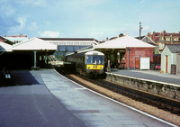 Class 116 DMU at Paignton
