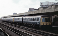 Class 116 DMU at Cardiff Central