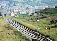 Class 116 DMU at Maesteg Llynfi Junction