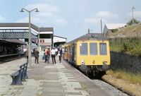 Class 116 DMU at Bridgend