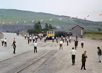 Class 116 DMU at Craig-y-Nos Quarry