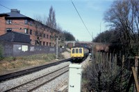 Class 116 DMU at University station