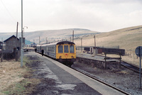 Class 116 DMU at Rhymney