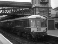 Class 116 DMU at Exeter St Davids