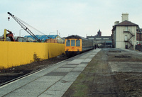 Class 116 DMU at Cardiff Bute Road