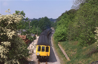 Class 116 DMU at Oakdale Colliery branch