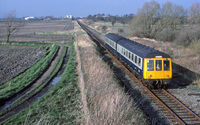 Class 116 DMU at Ulnes Walton