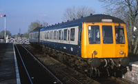 Class 116 DMU at Rufford