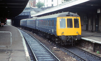 Class 116 DMU at Kentish Town