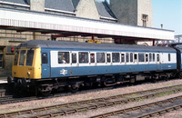 Class 116 DMU at Lincoln Central