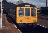Class 116 DMU at Blackburn