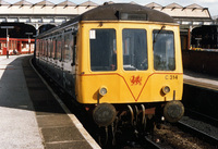 Class 116 DMU at Manchester Victoria