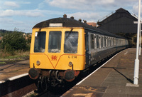 Class 116 DMU at Blackburn