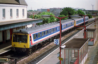 Class 116 DMU at Langley