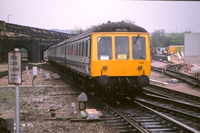 Class 116 DMU at Sheffield