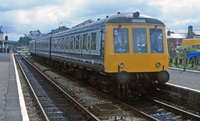 Class 116 DMU at Bamber Bridge