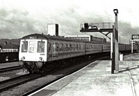 Class 116 DMU at Cardiff