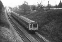 Class 116 DMU at Llanishen