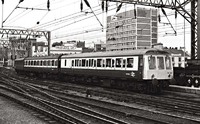 Class 116 DMU at Glasgow Central