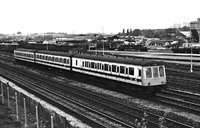 Class 116 DMU at Nottingham Goods Yard