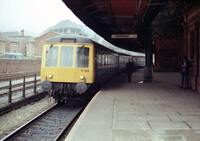 Class 116 DMU at Pontypridd