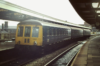 Class 116 DMU at Cardiff Queen Street