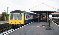 Class 116 DMU at Skegness