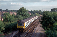 Class 116 DMU at Shirley