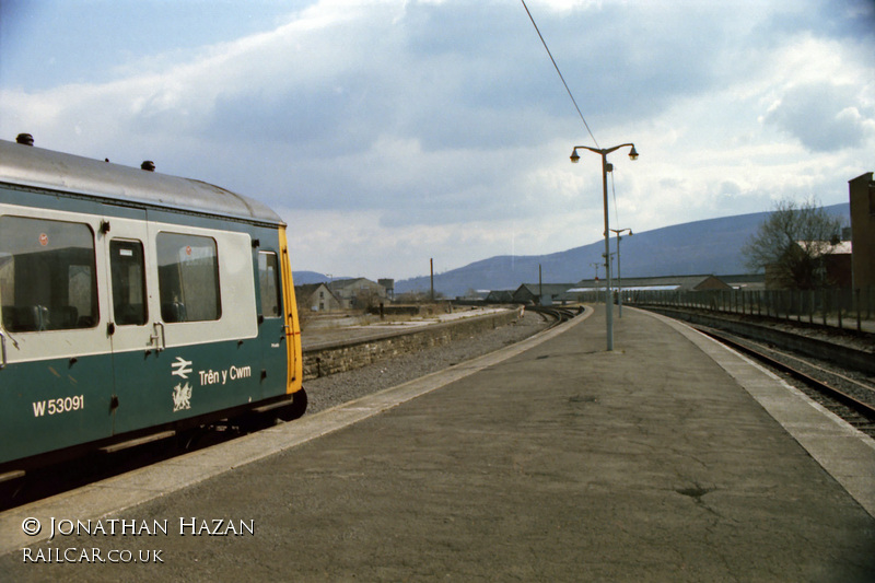 Class 116 DMU at Merthyr Tydfil