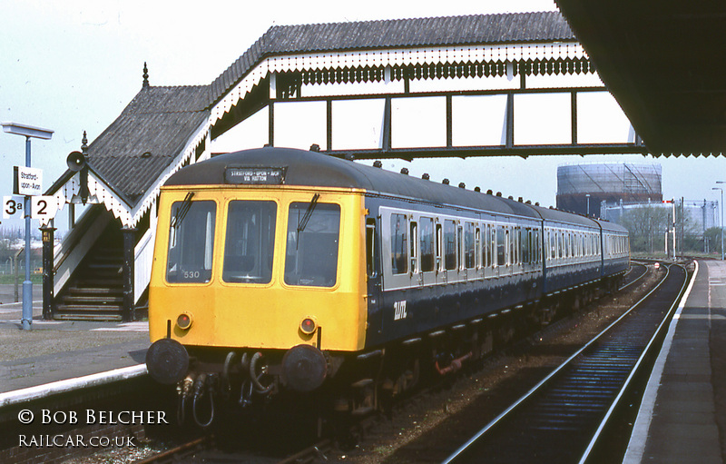 Class 116 DMU at Stratford-upon-Avon