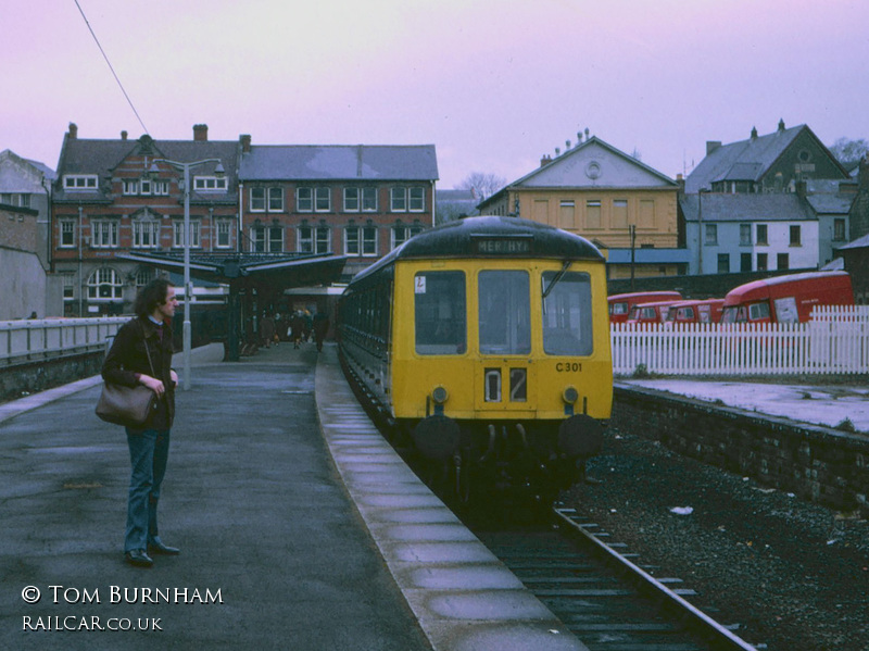 Class 116 DMU at Merthyr