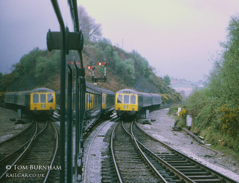 Class 116 DMU at near Abercynon